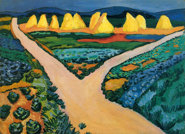 Vegetable Fields by Macke